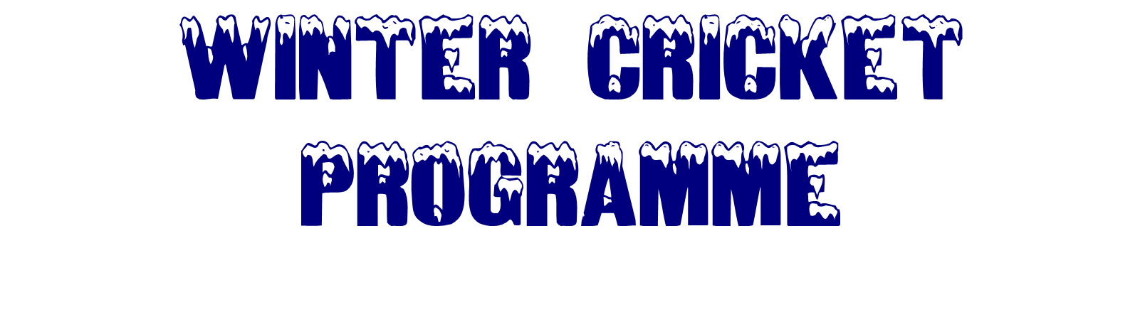 Winter Programme Open for Registrations