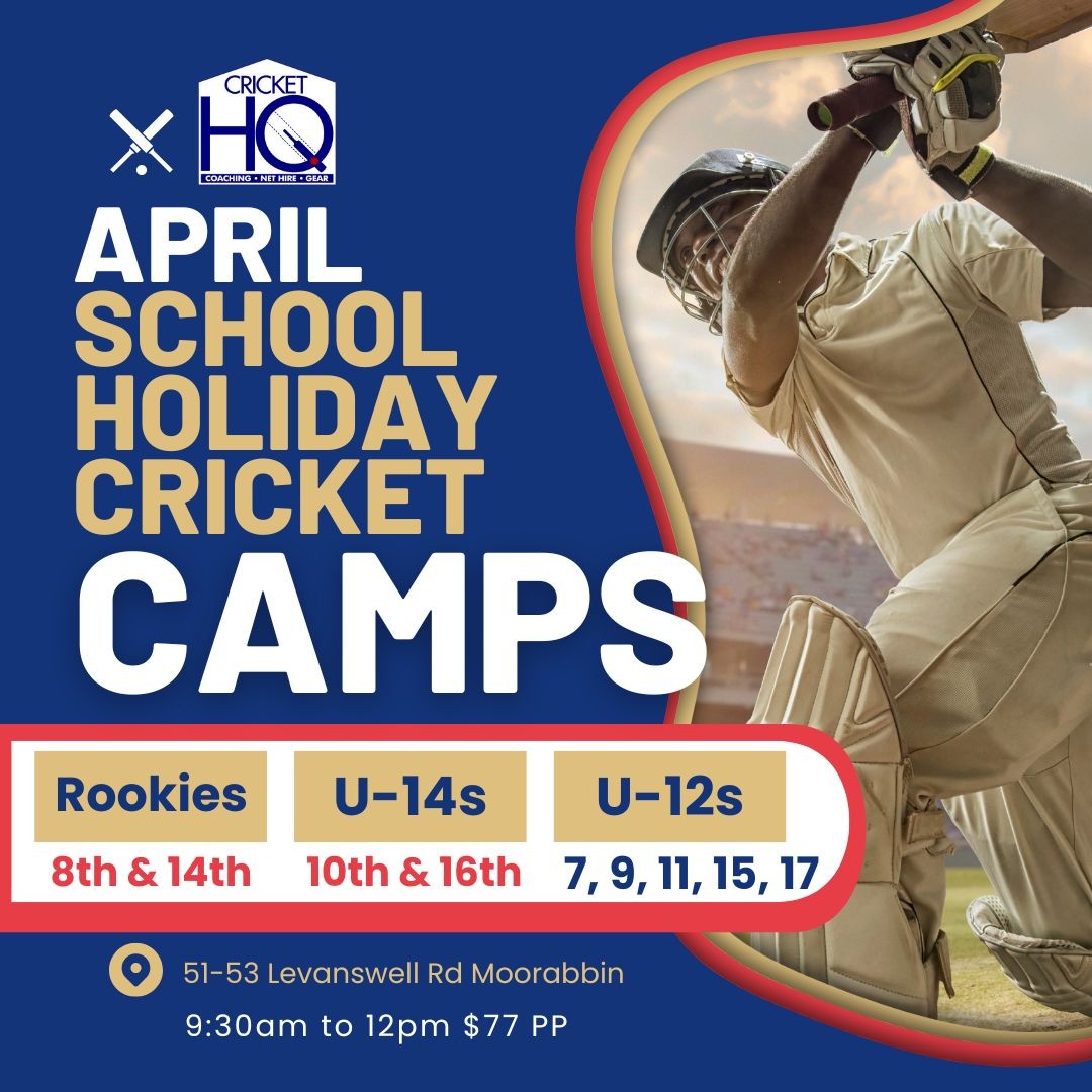 April School Holiday Cricket Camps