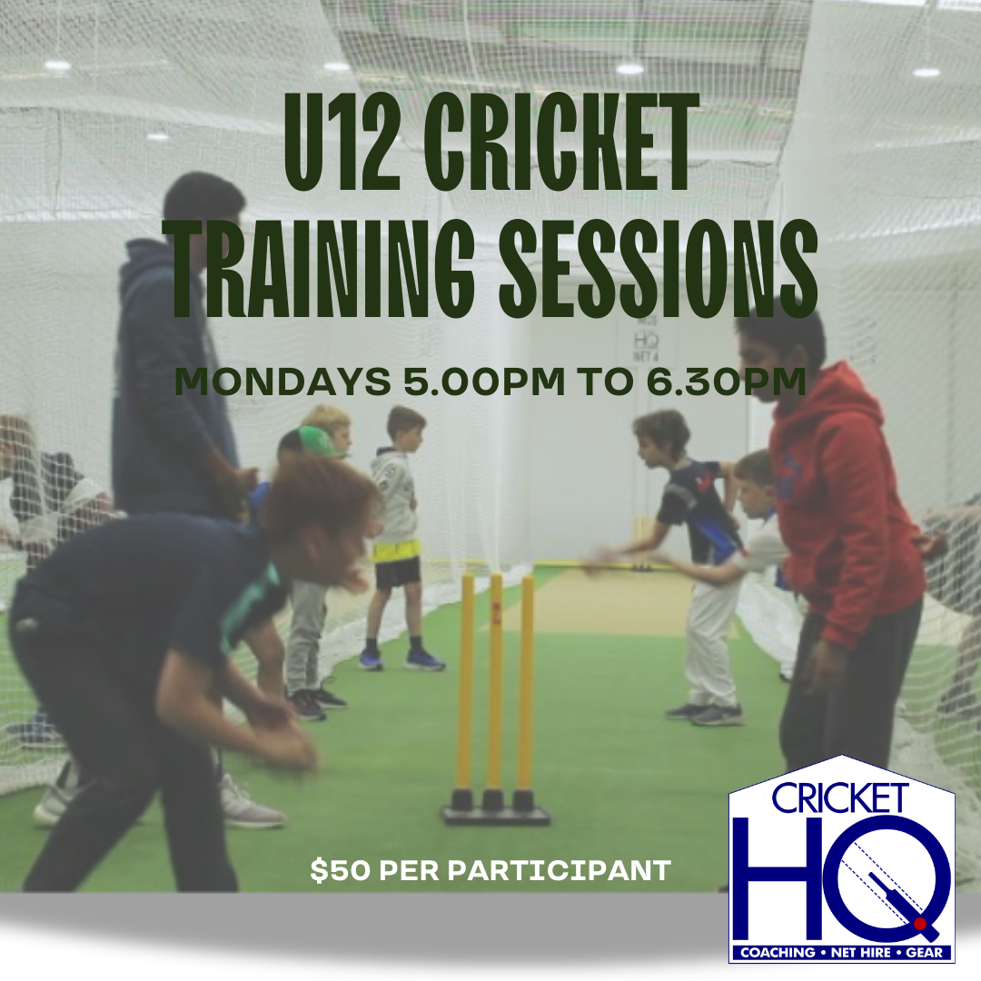 Training Sessions U12s Mondays
