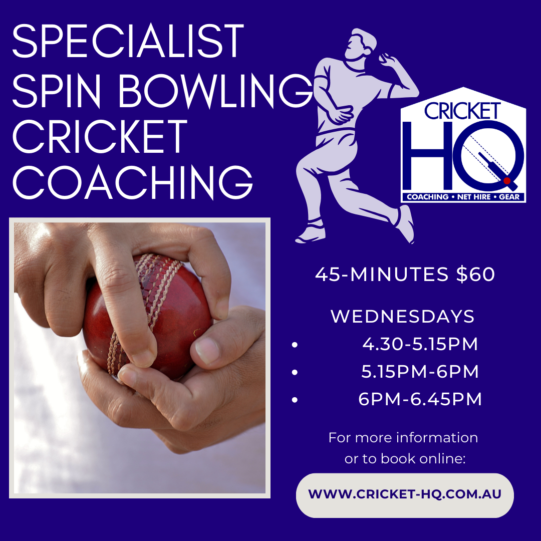 Spin Bowling Masterclass with Miles Sellenger